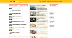 Desktop Screenshot of megaartigos.com.br